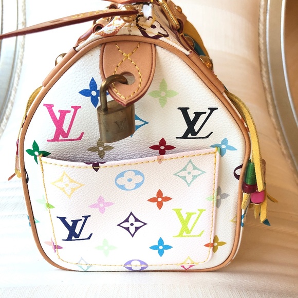 Louis Vuitton Limited Ed. Fringe Speedy 25 Satchel - Picture 10 of 16